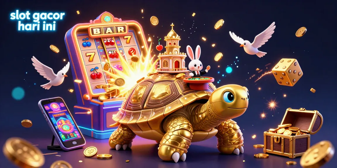 Experience big wins with slot gacor hari ini in this captivating casino scene featuring vibrant characters and dynamic symbols.